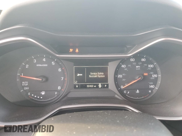 2023 Chevrolet TrailBlazer LS with VIN KL79MMS2XPB019314, listed as a Copart auction lot 43964925 with 32,452 mi miles and Salvage Title. Bid and sale history available at DreamBid. Image 9.