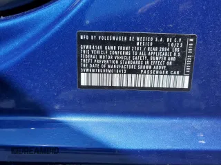 2024 Volkswagen Jetta S with VIN 3VW5M7BU0RM018413, listed as a Copart auction lot 55942274 with 3,555 mi miles and Salvage title. Bid and sale history available at DreamBid. Image 12.