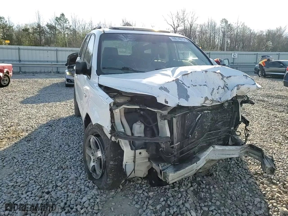 2006 Honda Pilot EX-L with VIN 2HKYF18556H545470, listed as a Copart auction lot 48614675 with 0 mi miles and Salvage Title. Bid and sale history available at carsss.com. Image 12.