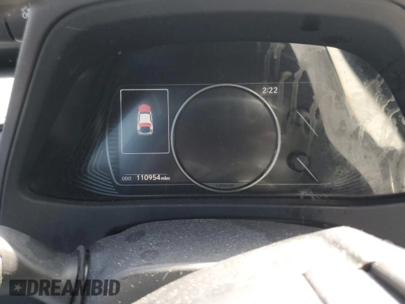 2019 Lexus UX 200 with VIN JTHY3JBH4K2014900, listed as a Copart auction lot 57778535 with 110,954 mi miles and Salvage title. Bid and sale history available at DreamBid. Image 9.