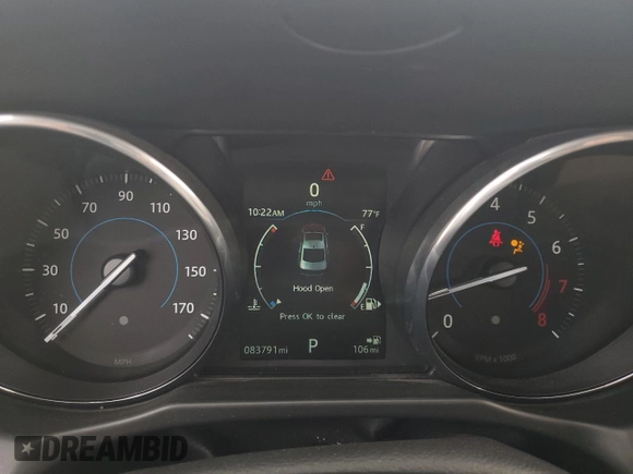 2016 Jaguar XF 35t Prestige with VIN SAJBK4BV3GCY15743, listed as a Copart auction lot 78531394 with 83,791 mi miles and Salvage Title. Bid and sale history available at carsss.com. Image 9.