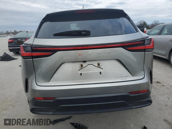 2022 Lexus NX 350h Premium with VIN 2T2GKCEZ1NC007467, listed as a Copart auction lot 82642034 with 4,058 mi miles and Salvage title. Bid and sale history available at DreamBid. Image 6.