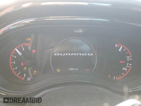 2023 Dodge Durango GT Plus с VIN 1C4RDJDG1PC688012, выставлен на аукционе Copart как лот 42230925 с пробегом 16 951 миль миль и Списание • Salvage title. История ставок и продаж доступна на DreamBid. Изображение 9.