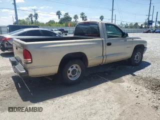 2002 Dodge Dakota with VIN 1B7FL16X62S519749, listed as a Copart auction lot 52776145 with 158,601 mi miles and Salvage Title. Bid and sale history available at carsss.com. Image 3.
