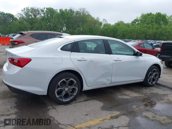 2024 Chevrolet Malibu LT with VIN 1G1ZD5ST4RF159851, listed as a IAAI auction lot 42121488 with 35,973 mi miles and . Bid and sale history available at DreamBid. Image 13.