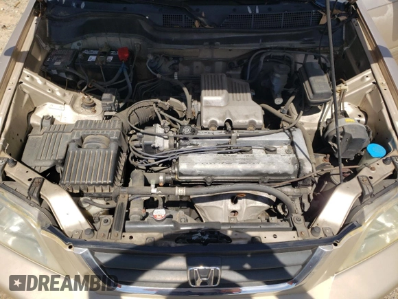 2001 Honda CR-V SE with VIN JHLRD187X1S000681, listed as a Copart auction lot 53985385 with 156,519 mi miles and Clean Title. Bid and sale history available at carsss.com. Image 12.