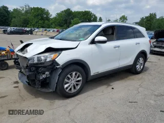 2017 Kia Sorento LX with VIN 5XYPGDA50HG235029, listed as a Copart auction lot 61143815 with 63,864 mi miles and Salvage title. Bid and sale history available at DreamBid. Image 1.