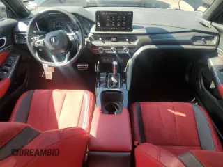 2024 Acura Integra Technology with VIN 19UDE4H62RA015403, listed as a Copart auction lot 60281775 with 14,563 mi miles and Salvage title. Bid and sale history available at DreamBid. Image 8.