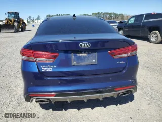 2017 Kia Optima SX Limited with VIN 5XXGV4L23HG132376, listed as a Copart auction lot 49354895 with 154,053 mi miles and Salvage Title. Bid and sale history available at carsss.com. Image 6.