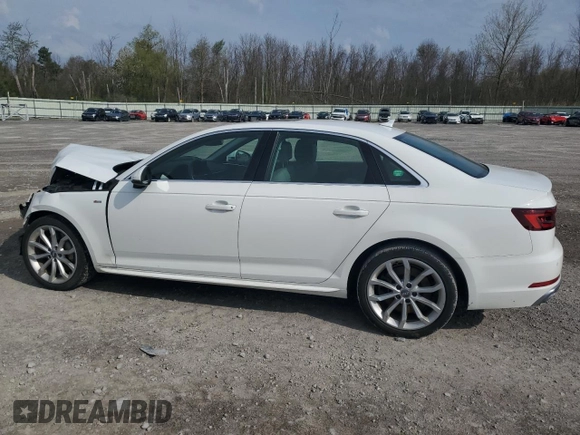 2019 Audi A4 Premium Plus with VIN WAUENAF42KN012127, listed as a Copart auction lot 54687105 with 68,245 mi miles and Salvage Title. Bid and sale history available at carsss.com. Image 2.