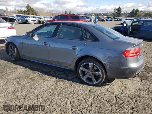 2012 Audi S4 Prestige with VIN WAUKGAFL6CA082324, listed as a Copart auction lot 45993045 with 57,768 mi miles and Salvage Title. Bid and sale history available at carsss.com. Image 2.