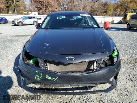 2020 Kia Optima LX with VIN 5XXGT4L32LG386040, listed as a Copart auction lot 82916454 with 84,807 mi miles and Salvage title. Bid and sale history available at DreamBid. Image 5.