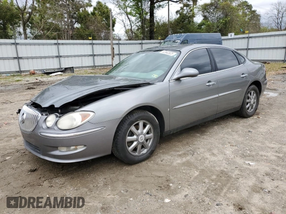 2009 Buick LaCrosse CX with VIN 2G4WC582X91122107, listed as a Copart auction lot 52902525 with 95,085 mi miles and Salvage Title. Bid and sale history available at carsss.com. Image 1.
