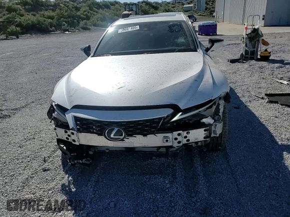 2021 Lexus IS 300 with VIN JTHC81F25M5047486, listed as a Copart auction lot 58201405 with 19,477 mi miles and Salvage title. Bid and sale history available at DreamBid. Image 14.