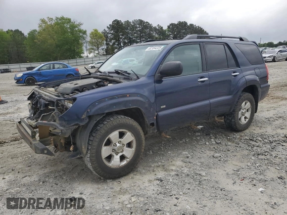 2006 Toyota 4Runner SR5 with VIN JTEZU14RX60080518, listed as a Copart auction lot 52164225 with 246,992 mi miles and Salvage Title. Bid and sale history available at DreamBid. Image 1.