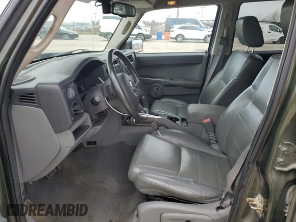 2006 Jeep Commander with VIN 1J8HG48K06C297654, listed as a Copart auction lot 51000155 with 126,235 mi miles and Salvage Title. Bid and sale history available at DreamBid. Image 7.