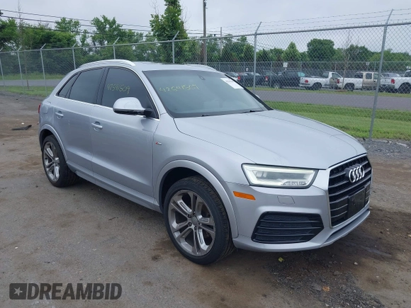 2016 Audi Q3 Prestige with VIN WA1FFCFS9GR007872, listed as a IAAI auction lot 42541509 with 86,187 mi miles and . Bid and sale history available at DreamBid. Image 1.