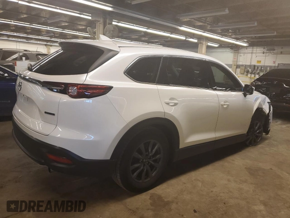 2020 Mazda CX-9 Touring with VIN JM3TCBCY7L0423428, listed as a Copart auction lot 57637204 with 38,265 mi miles and Salvage Title. Bid and sale history available at carsss.com. Image 3.