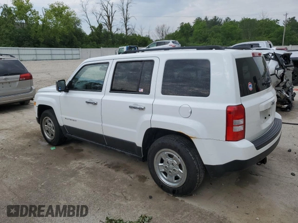 2014 Jeep Patriot Sport with VIN 1C4NJPBA3ED601257, listed as a Copart auction lot 60163155 with 112,958 mi miles and Clean title. Bid and sale history available at DreamBid. Image 2.