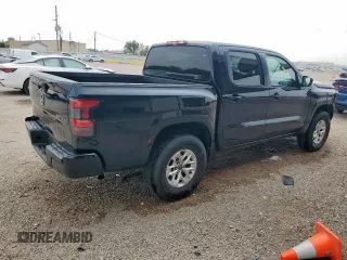 2024 Nissan Frontier SV with VIN 1N6ED1EK1RN670888, listed as a Copart auction lot 57406095 with 19,668 mi miles and Clean title. Bid and sale history available at DreamBid. Image 3.
