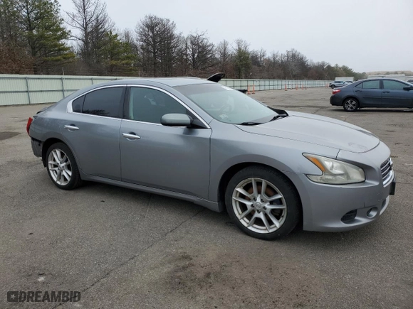 2009 Nissan Maxima 3.5 S with VIN 1N4AA51E69C845638, listed as a Copart auction lot 49789285 with 206,433 mi miles and Salvage Title. Bid and sale history available at carsss.com. Image 4.