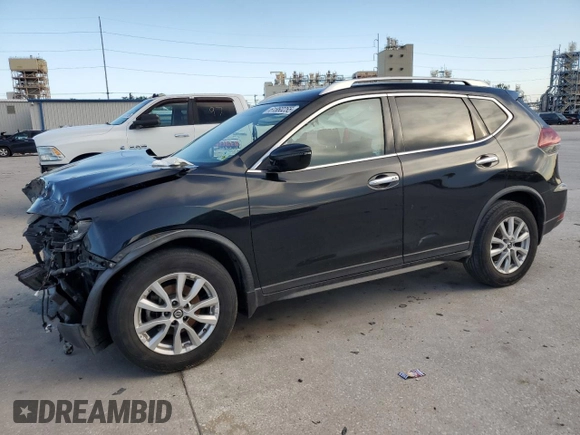 2019 Nissan Rogue SV with VIN KNMAT2MT2KP551634, listed as a Copart auction lot 61860255 with 174,125 mi miles and Salvage title. Bid and sale history available at DreamBid. Image 1.