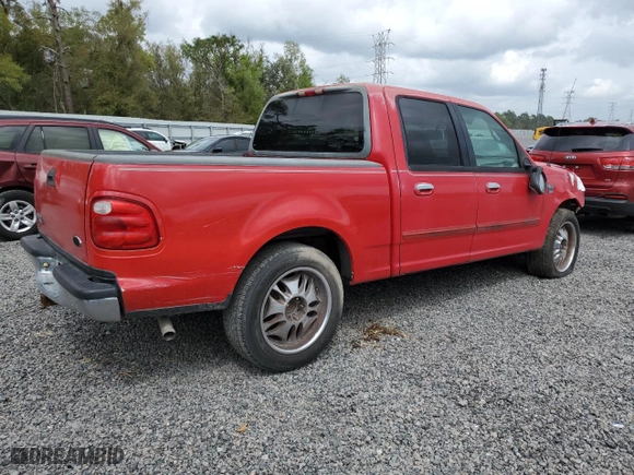 2001 Ford F-150 SuperCrew XLT with VIN 1FTRW07W51KE51186, listed as a Copart auction lot 48617385 with 0 mi miles and Clean Title. Bid and sale history available at carsss.com. Image 3.