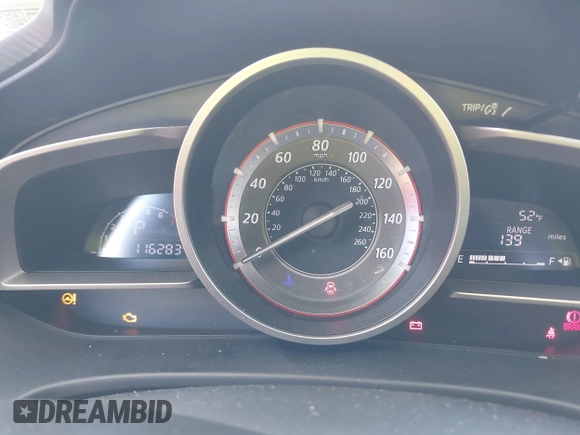 2014 Mazda 3 i Touring with VIN JM1BM1V79E1136492, listed as a IAAI auction lot 41597192 with 116,283 mi miles and . Bid and sale history available at DreamBid. Image 7.