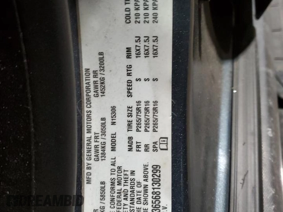 2006 Hummer H3 with VIN 5GTDN136568130299, listed as a Copart auction lot 41859875 with 129,070 mi miles and Clean Title. Bid and sale history available at DreamBid. Image 12.