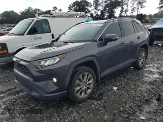 2021 Toyota RAV4 XLE Premium with VIN 2T3C1RFV0MC106727, listed as a Copart auction lot 59282205 with 48,074 mi miles and Salvage title. Bid and sale history available at DreamBid. Image 1.