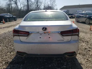 2019 Lexus LS with VIN JTHC51FF6K5005529, listed as a Copart auction lot 48593625 with 35,303 mi miles and Salvage Title. Bid and sale history available at carsss.com. Image 6.
