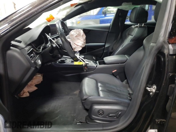 2019 Audi A5 Sportback Premium Plus with VIN WAUENCF53KA007031, listed as a Copart auction lot 43789944 with 66,169 mi miles. Bid and sale history available at carsss.com. Image 7.