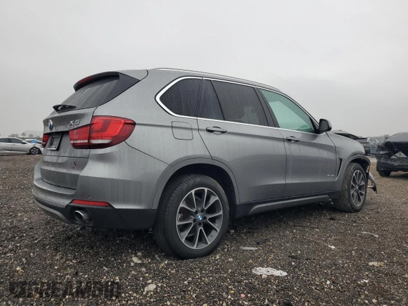 2017 BMW X5 sDrive35i with VIN 5UXKR2C36H0X04777, listed as a Copart auction lot 87718635 with 0 mi miles and Salvage Title. Bid and sale history available at carsss.com. Image 3.