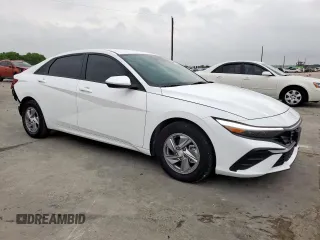 2024 Hyundai Elantra SE with VIN KMHLL4DG8RU761833, listed as a Copart auction lot 54862815 with 6,391 mi miles and Clean Title. Bid and sale history available at DreamBid. Image 4.