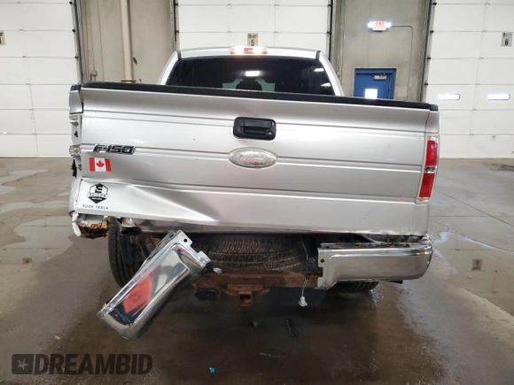 2011 Ford F-150 XLT with VIN 1FTFW1ET3BFC87187, listed as a Copart auction lot 61072695 with 156,365 mi miles and Salvage title. Bid and sale history available at DreamBid. Image 6.