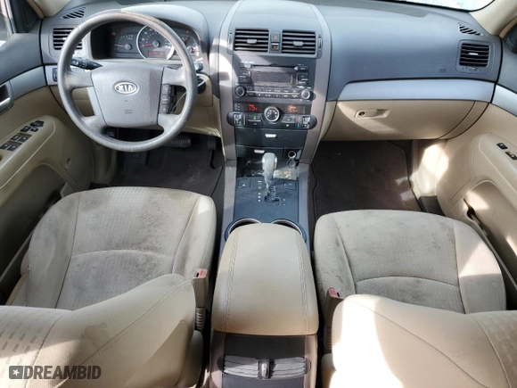 2009 Kia Borrego EX with VIN KNDJJ741895035267, listed as a Copart auction lot 82593484 with 194,676 mi miles and Salvage Title. Bid and sale history available at carsss.com. Image 8.