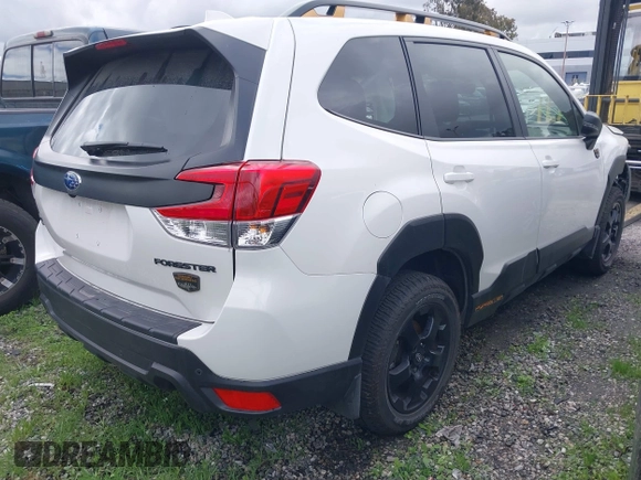 2023 Subaru Forester Wilderness with VIN JF2SKAMC7PH464218, listed as a IAAI auction lot 41448652 with 8,827 mi miles. Bid and sale history available at carsss.com. Image 4.