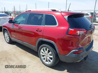 2016 Jeep Cherokee Limited with VIN 1C4PJLDB7GW146458, listed as a IAAI auction lot 42000075 with 91,291 mi miles and . Bid and sale history available at DreamBid. Image 3.