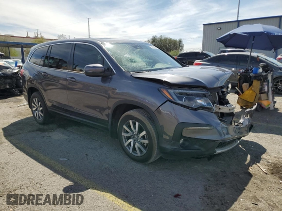 2019 Honda Pilot EX-L z VIN 5FNYF5H59KB034909, wystawiony jako Copart lot #53356095 z przebiegiem 68 331 mil mil oraz Szkoda całkowita • Salvage title. Historia ofert i sprzedaży dostępna na DreamBid. Obrazek 4.