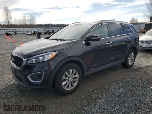 2016 Kia Sorento LX with VIN 5XYPGDA57GG001257, listed as a Copart auction lot 50191105 with 116,632 mi miles and Salvage Title. Bid and sale history available at DreamBid. Image 1.