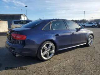 2014 Audi S4 Premium Plus with VIN WAUDGAFL2EA137976, listed as a Copart auction lot 88178545 with 118,180 mi miles and Salvage Title. Bid and sale history available at carsss.com. Image 3.