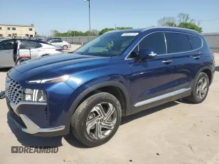 2021 Hyundai Santa Fe SEL with VIN 5NMS64AJ6MH296556, listed as a Copart auction lot 52815745 with 68,420 mi miles and Salvage Title. Bid and sale history available at carsss.com. Image 1.