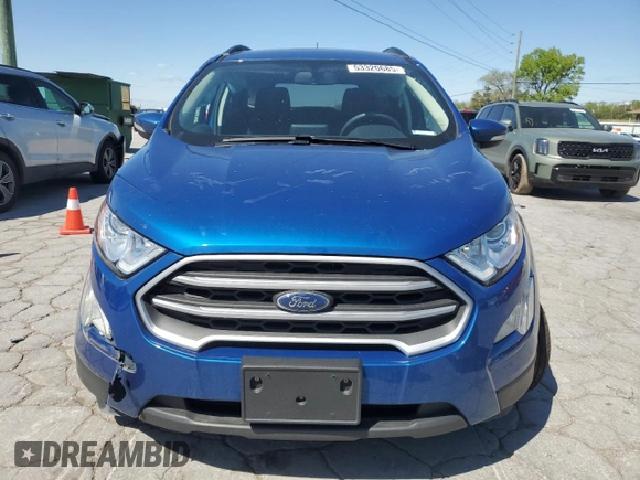 2021 Ford EcoSport SE z VIN MAJ6S3GL6MC409572, wystawiony jako Copart lot #53320685 z przebiegiem 26 448 mil mil oraz Szkoda całkowita • Salvage title. Historia ofert i sprzedaży dostępna na DreamBid. Obrazek 5.