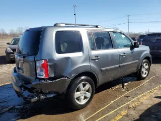 2011 Honda Pilot EX-L with VIN 5FNYF4H51BB093298, listed as a Copart auction lot 47587875 with 162,353 mi miles and Clean Title. Bid and sale history available at DreamBid. Image 3.
