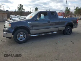 2006 Ford F-150 XLT with VIN 1FTPX14V46NB51635, listed as a Copart auction lot 83404324 with 257,590 mi miles and Salvage Title. Bid and sale history available at carsss.com. Image 1.