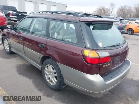 2000 Subaru Legacy Outback with VIN 4S3BH6652Y7632444, listed as a IAAI auction lot 41792191 with 154,977 mi miles and . Bid and sale history available at DreamBid. Image 3.