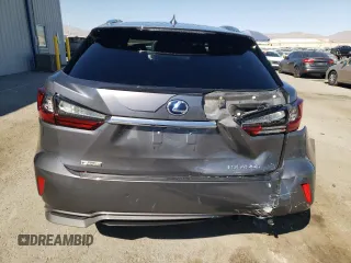 2019 Lexus RX with VIN 2T2BGMCA7KC036241, listed as a Copart auction lot 74819914 with 99,303 mi miles and Salvage Title. Bid and sale history available at carsss.com. Image 6.