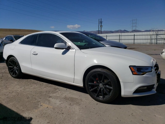 2015 Audi A5 Premium with VIN WAUCFAFR6FA017215, listed as a Copart auction lot 47098685 with 100,882 mi miles and Salvage Title. Bid and sale history available at carsss.com. Image 4.