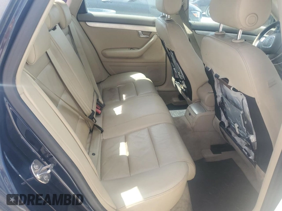 2006 Audi A4 2.0T with VIN WAUDF78EX6A010804, listed as a Copart auction lot 53270655 with 194,484 mi miles and Clean Title. Bid and sale history available at carsss.com. Image 10.