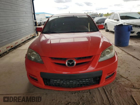 2007 Mazda 3 Mazdaspeed3 Sport z VIN JM1BK34L671625130, wystawiony jako Copart lot #48969385 z przebiegiem Nie podano mil oraz Szkoda całkowita • Salvage title. Historia ofert i sprzedaży dostępna na DreamBid. Obrazek 5.